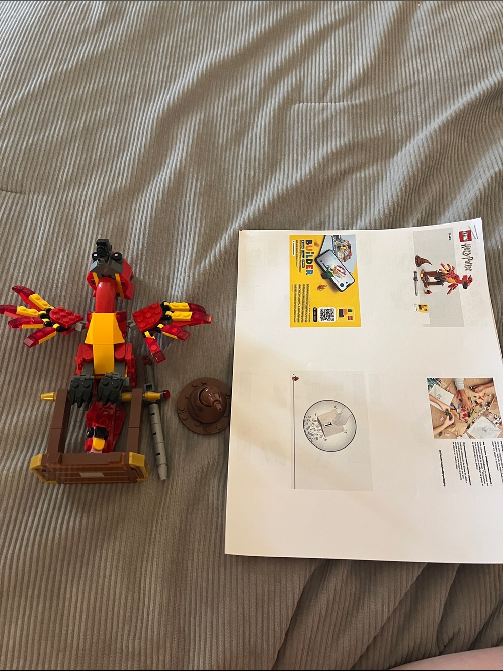Harry Potter Red and Yellow Dragon Toy Model - Kids Toys